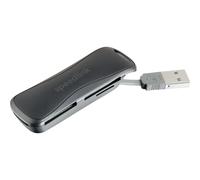 SPEEDLINK CARREA Portable - Lecteur de carte (MS, MMC, SD, TransFlash, microSD, MS Micro) - USB 2.0