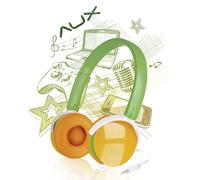 CASQUE MICRO PC MAC IPAD IPHONE GALAXY - SPEEDLINK AUX FREESTYLE - VERT ORANGE