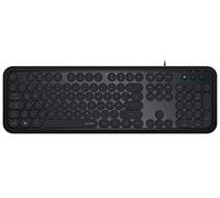 SPEEDLINK CIRCLE USB QWERTZ Allemand Noir - Claviers (Standard, Avec fil, USB, QWERTZ, Noir)