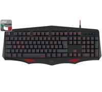 Speedlink Clavier De Jeu LED USB QWERTY Italien Disposition Du Clavier