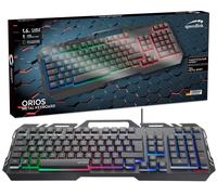 Speedlink Clavier De Jeu USB RGB LED Éclairé Support Pour Smartphone