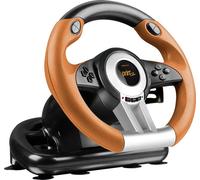 SPEEDLINK DRIFT O.Z. Noir, Gris, Orange USB Volant + pédales Analogique/Numérique PC