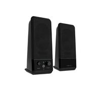 Speedlink EVENT Haut Parleur PC actif - Enceintes Actives pour PC avec 3,5mm Jack, 12W, alimentation en courant par le port USB, noir