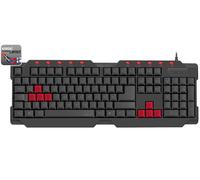 Speedlink FERUS USB Clavier Gamer Noir NORDIQUE SWE NO FIN DNK QWERTY