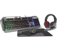 Speedlink Gaming Set LUNERA, 4in1, Beleuchtet, schwarz retail