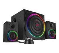 SPEED LINK Enceintes 2.1 Gravity Carbon RGB