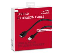 Speedlink HQ 3m USB 2.0 Câble d'Extension USB-A Mâle vers USB-A Femelle