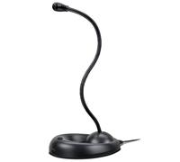 Speedlink Microphone De Bureau 3,5mm Noir Avec Col De Cygne