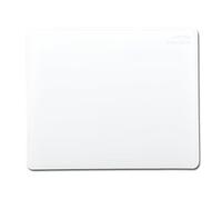 Speedlink Notary Soft Touch Tapis de Souris (Aspect Cuir Élégant, Surface Souple, Bordure Cousue) Blanc
