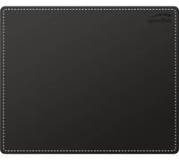 Speedlink Tapis de souris Notary Soft Touch SL-6243-LBK – aspect cuir, bordure cousue