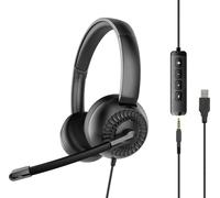 SPEEDLINK Office Headset METIS USB Stereo schwarz retail - Headset