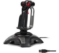 Speedlink Phantom Hawk USB PC Flightstick Contrôleur 8 Voies Joystick Throttle