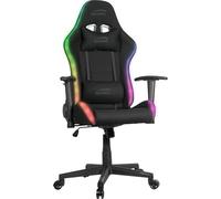Speedlink REGYS RGB Chaise de gamer - chaise de bureau pour gamers, réglable en hauteur, avec éclairage, noir