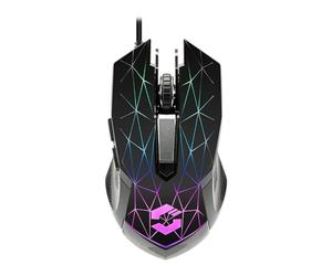 Speedlink RETICOS RGB Gaming Mouse - Souris gaming USB avec éclairage RGB, 6 boutons, noir