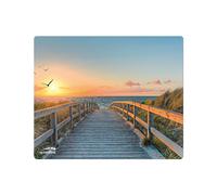 SPEEDLINK SILK SL-620000-BEACH : Tapis de Souris 230x190x1.5mm, Surface Image Multicolore, Base Antidérapante