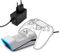Station De Charge Twindock Double Pour Manette Ps5 Blanche Speedlink