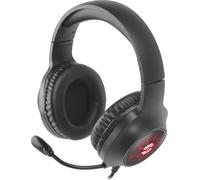 Casque Audio Speedlink VIRTAS Illuminated SL-860013-BK Filaire USB Supra-Auriculaire Eclairage Multicolore Noir noir G