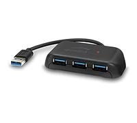 Speedlink Snappy Evo USB Hub, 4-Port, USB 3.0, Passive, Black