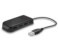 Speedlink Snappy Evo USB Hub, 7-Port, USB 2.0, Active, Black