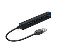 Speedlink Hub USB SNAPPY Slim 4 ports USB 2.0 Passif Noir