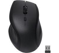 Speedlink Snappy - Souris sans Fil 2,4 GHz, 5 Boutons, jusqu'à 1800 dpi, Ergonomique Rechargeable avec Batterie 600 mAh, Recharge USB-C, récepteur Nano USB-A pour PC et Ordinateur Portable, Noir