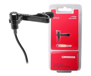 Speedlink Spes Mini Clip-On Microphone 3,5 Mm Jack Pour HiFi PC Portable