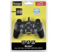 SPEEDLINK Strike2 SL-4207-SBK - Manette de jeu - filaire - noir - pour Sony PlayStation 2 Noir G