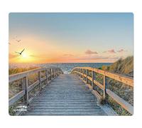 Speedlink Tapis de souris Silk – Surface textile souple, antistatique, glisse idéale – Beach