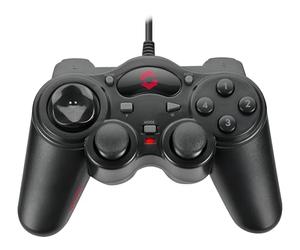 Speedlink Thunderstrike Manette pour Ordinateur (Fonction de Tir Rapide et automatique, Contrôleur USB pour PC)