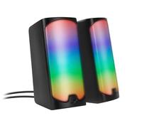 Speedlink Enceintes Gaming Tonos RGB - Bluetooth et Jack 3,5 mm, 12W, Noir
