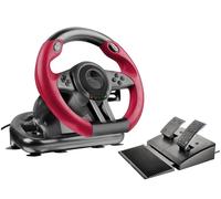 Speedlink TRAILBLAZER Volant de course - avec pédale, levier de vitesse, retour de force, de jeu pour PS3/PS4, Xbox Series X/S/One, Nintendo Switch et PC, noir-rouge