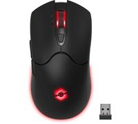 Speedlink Velox Wireless RGB Gaming Mouse - Souris Gamer sans Fil avec Batterie Rechargeable, USB-C, 4800dpi, programmable, légère, USB Nano récepteur, éclairage RGB LED, Noir