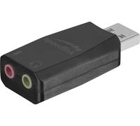 Speedlink Vigo Carte Son USB avec entrée Microphone et Casque (Forme Compacte, Poids Réduit, Raccordement USB)