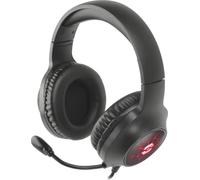 Casque Audio VIRTAS Illuminated SL-860013-BK Filaire USB Supra-Auriculaire Eclairage Multicolore Noir