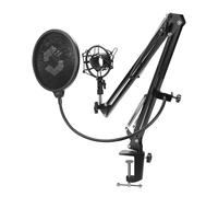 Speedlink Volity Streaming Accessory Set - Support de micro pour streamer/gaming/ordinater/notebook/ordinateur portable, support anti-choc, noir