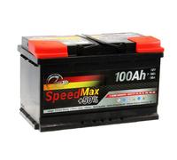 SpeedMax Batterie Auto 100 Ah 850A 12v L4 Puissance Maximale, Longue Durée