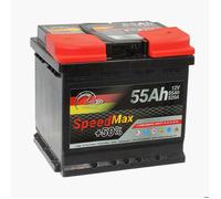SpeedMax Batterie de voiture 55 Ah 520A 12v L1 Puissance maximale