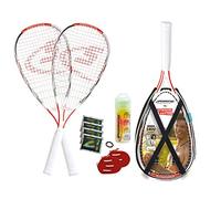 Speedminton S400 Set de Badminton Noir/Blanc/Rouge