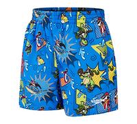 Speedo 11" WS Aquashort Garçon, Bondi/Canary/Cherry Rose, 3-4 Ans