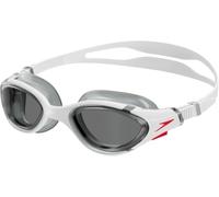 Speedo Lunettes de natation Biofuse 2.0 Unisexe – Ajustement aisé breveté, Antibuée – Blanc