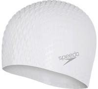 Speedo 8139540003ONESZ, blanc, bonnet, unisexe, adulte, natation, silicone