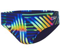 Speedo allover digital 8 cm brief pahala geo/true navy s - uk32