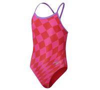 Speedo allover digital vback girls watermelon/flare pink 164cm