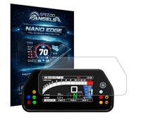 Speedo Angels Nano Edge Lot de 3 films protecteurs d'écran compatibles avec R1/R1M (2015-) Ultra transparent