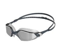 Speedo Unisex Aquapulse Pro Swimming Goggles | Anti-Fog | Anti-Mist | Anti-Leak, Oxid Grey/Silver/Chrome, One Size