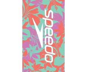 Speedo beach towel red/multi verte/rouge