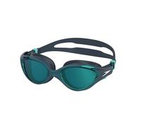 Speedo Biofuse 2.0 Mirror Swimming Goggles | Female Design | Patented Adjust Mechanism | Anti-Fog | Anti-Leak | Comfort Fit, Lunettes de plongée aux femmes, Dark Green, One Size -