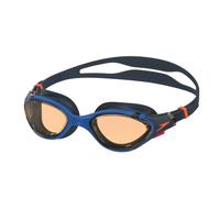 Speedo Biofuse 2.0 Swimming Goggles | Patented Easy Adjustment | Anti-Fog | Anti-Leak | Enhanced Fit | Improved Comfort, Lunettes de plongée Unisexe, Dark Blue, One Size -