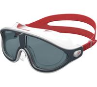 Speedo Biofuse Rift Mask Lunettes de natation Mixte Adulte, Lava Rouge/Oxid Gris/Smoke, Taille Unique