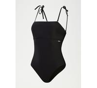 Speedo Black Womens Shaping Bandeau Swimsuit